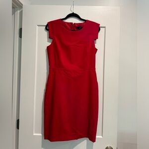 J. Crew 365 Resume Dress in Red